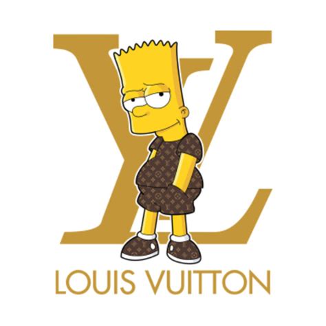 louis vuitton bart simpson.